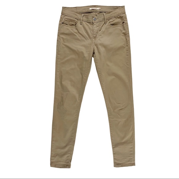 women's levi's khaki jeans